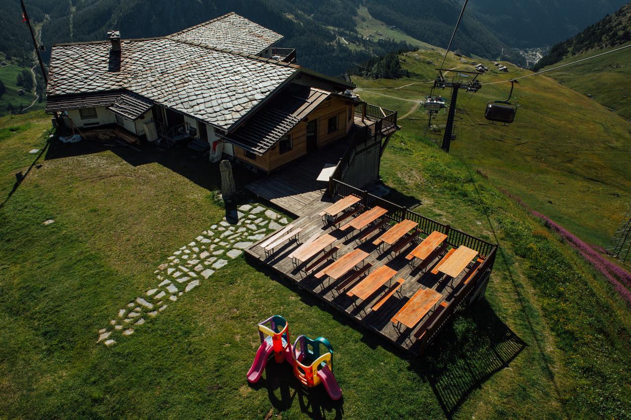 Albergo Ristoro Sitten - 2300 Mt Gressoney-la-Trinité Exteriér fotografie